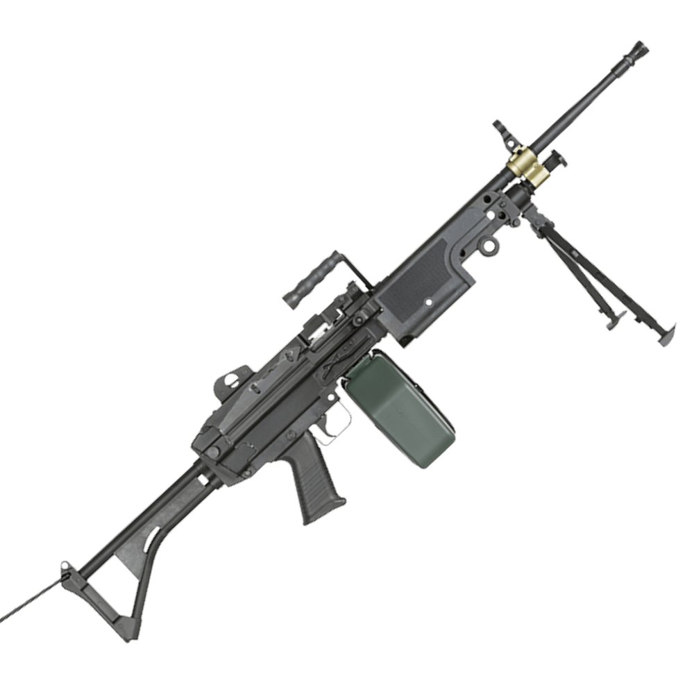 A&K FN M249-MK1 FULL METAL AEG Airsoft LMG Tüfek ( AK-M249-MK1-BK )