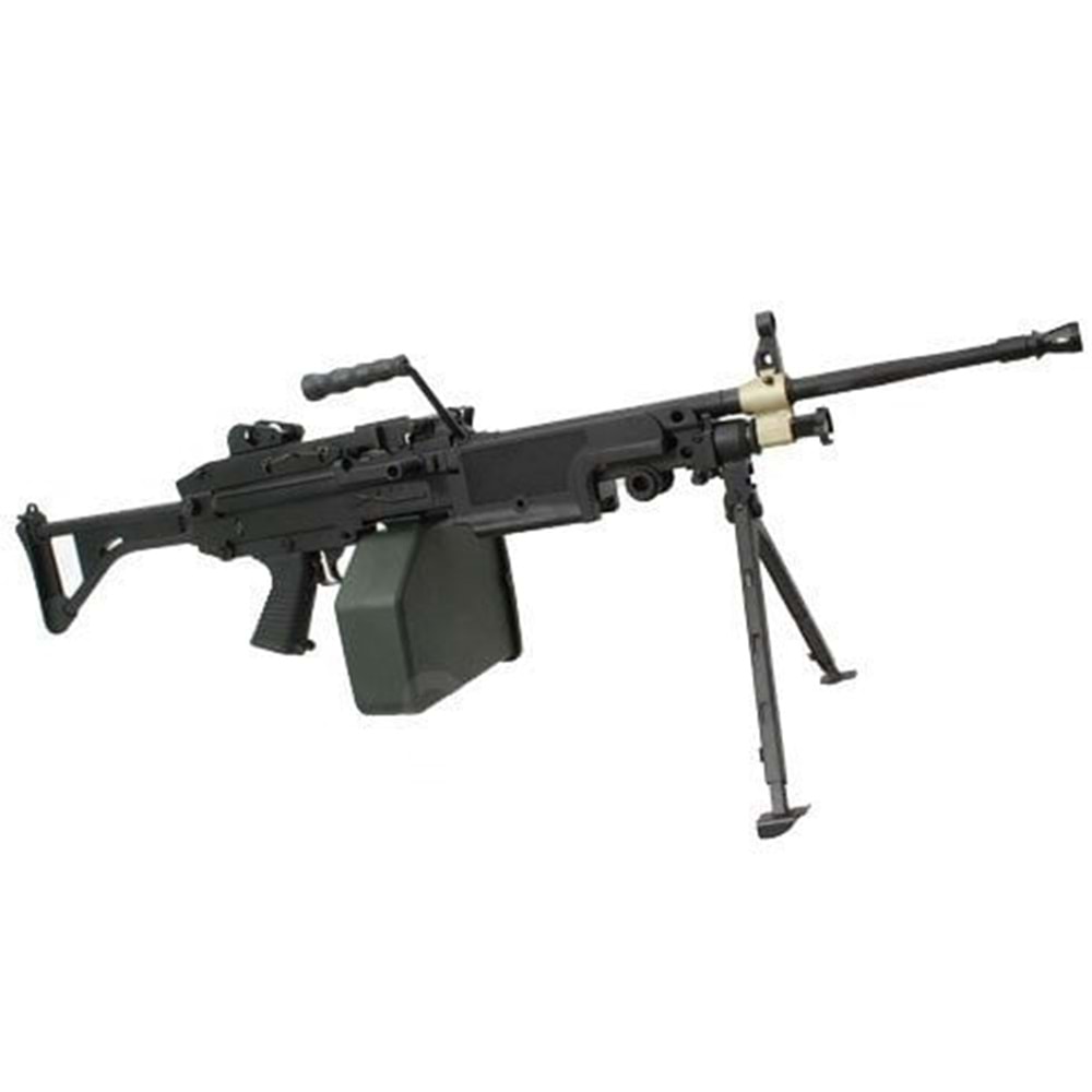 M249 Minimi A&K Hafif Makinalı Airsoft Tüfek FULL METAL VERSIYON