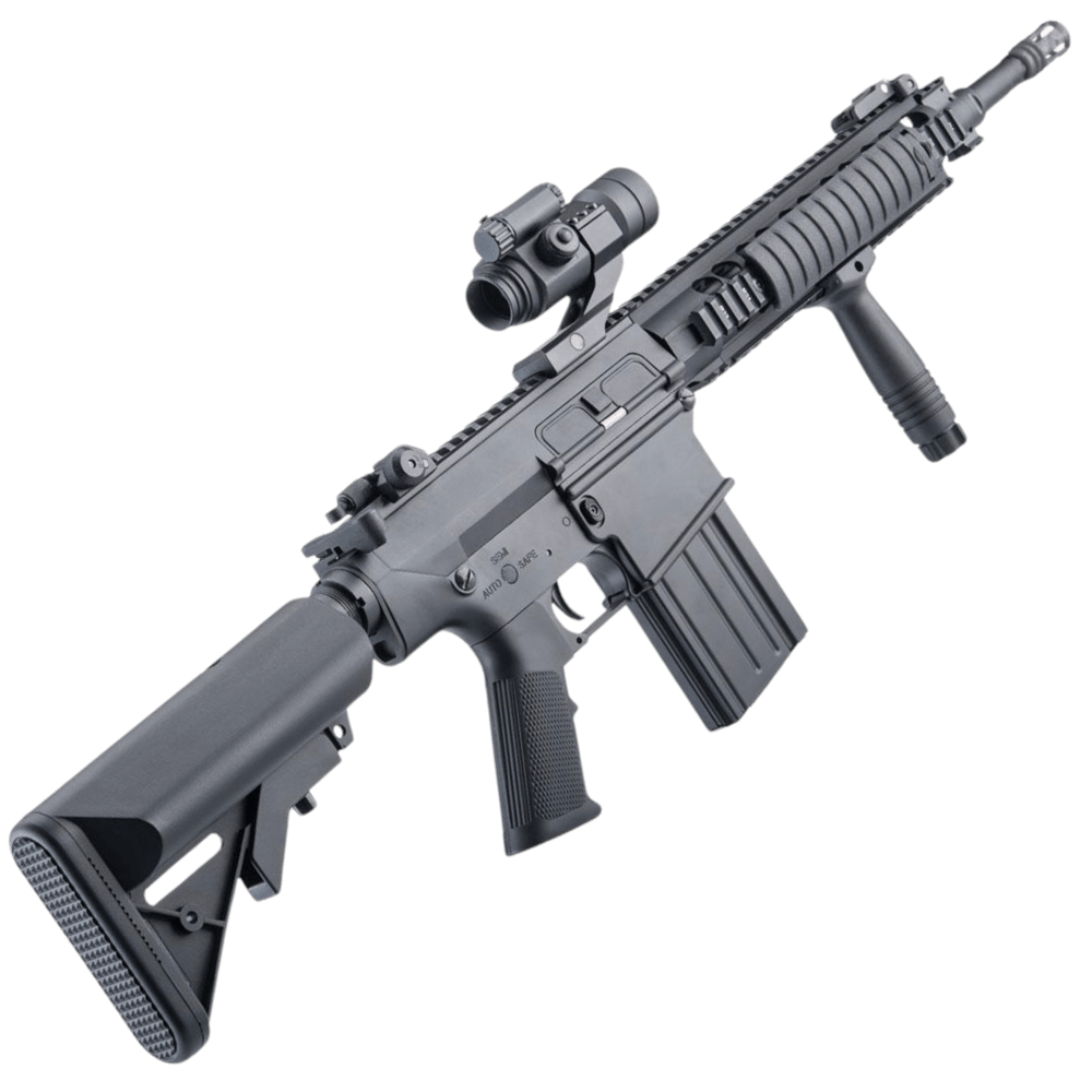 A&K Full Metal SR-25K Airsoft AEG Tüfek - Siyah