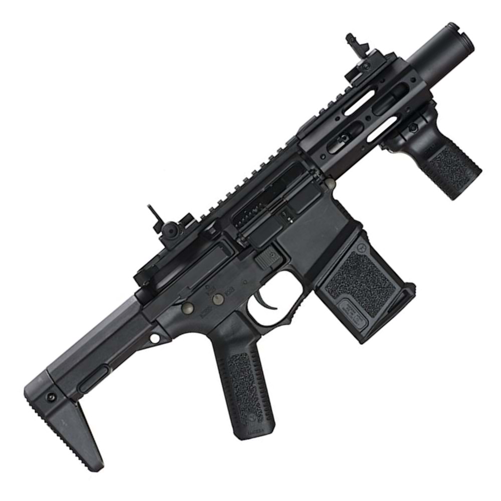ARES Amoeba Micro M4 PDW Siyah AEG Airsoft Tüfek