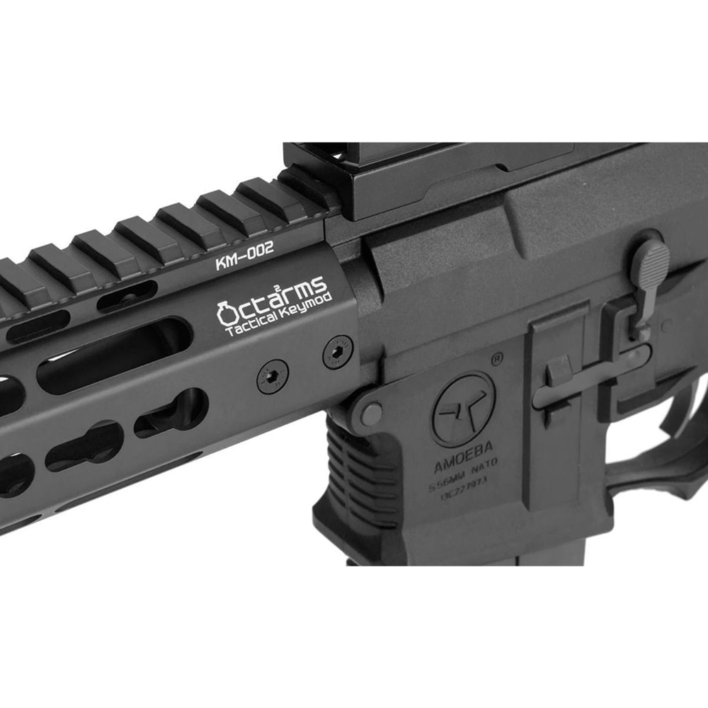 ARES Amoeba 13.5'' M4 KeyMod Siyah AEG Airsoft Tüfek