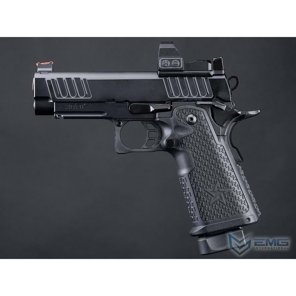 Army Helios Staccato Licensed C2 Compact 2011 GBB Pistol with RMR Cut Tabanca