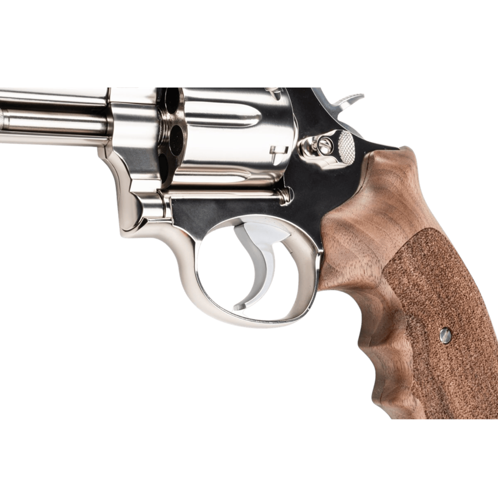 ARES 4'' S&W 686 CO2 Revolver - Silver & Ağaç Kabza Toplu Airsoft Tabanca