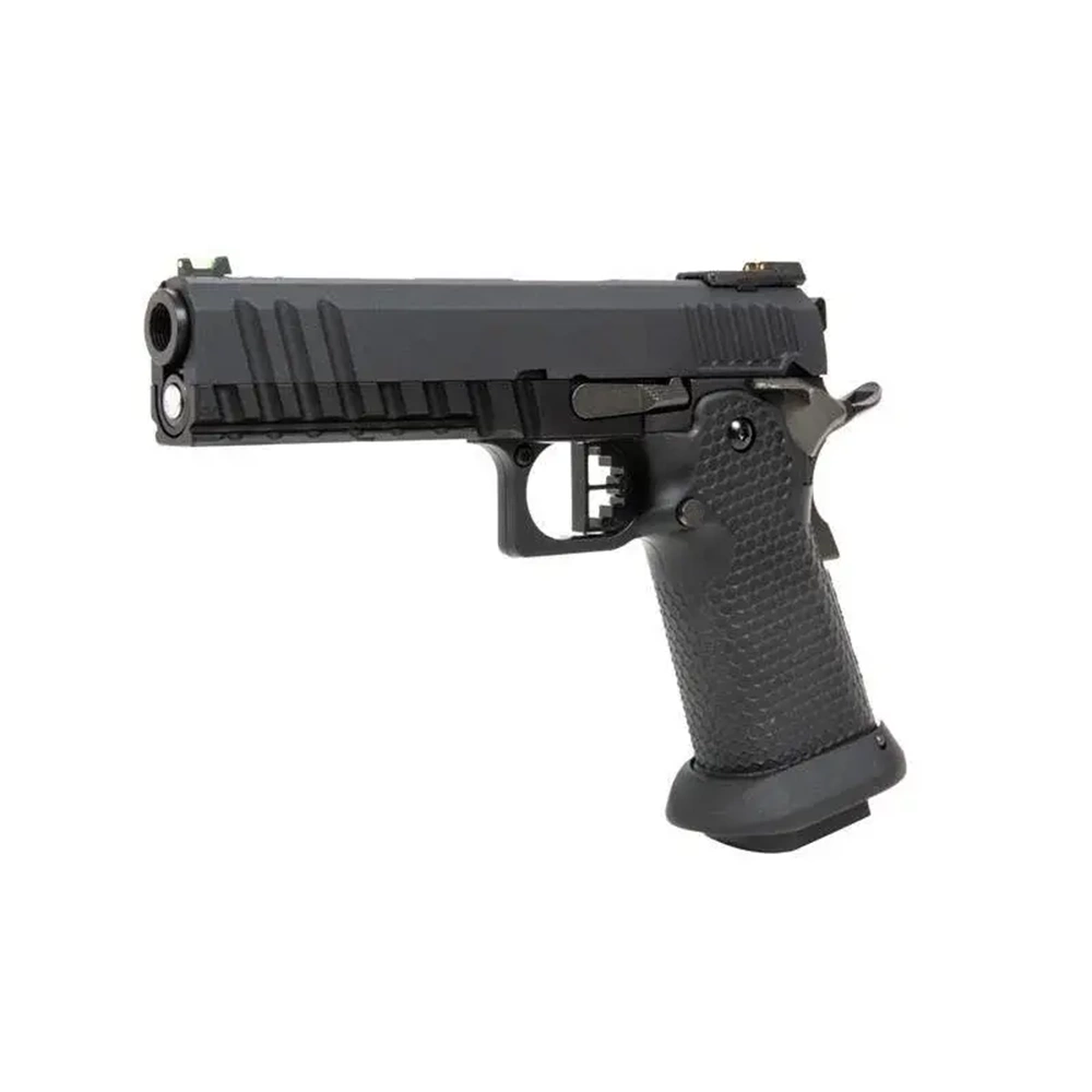 AW HX2003 Black Ace Hi-Capa Full Metal GBB Airsoft Tabanca