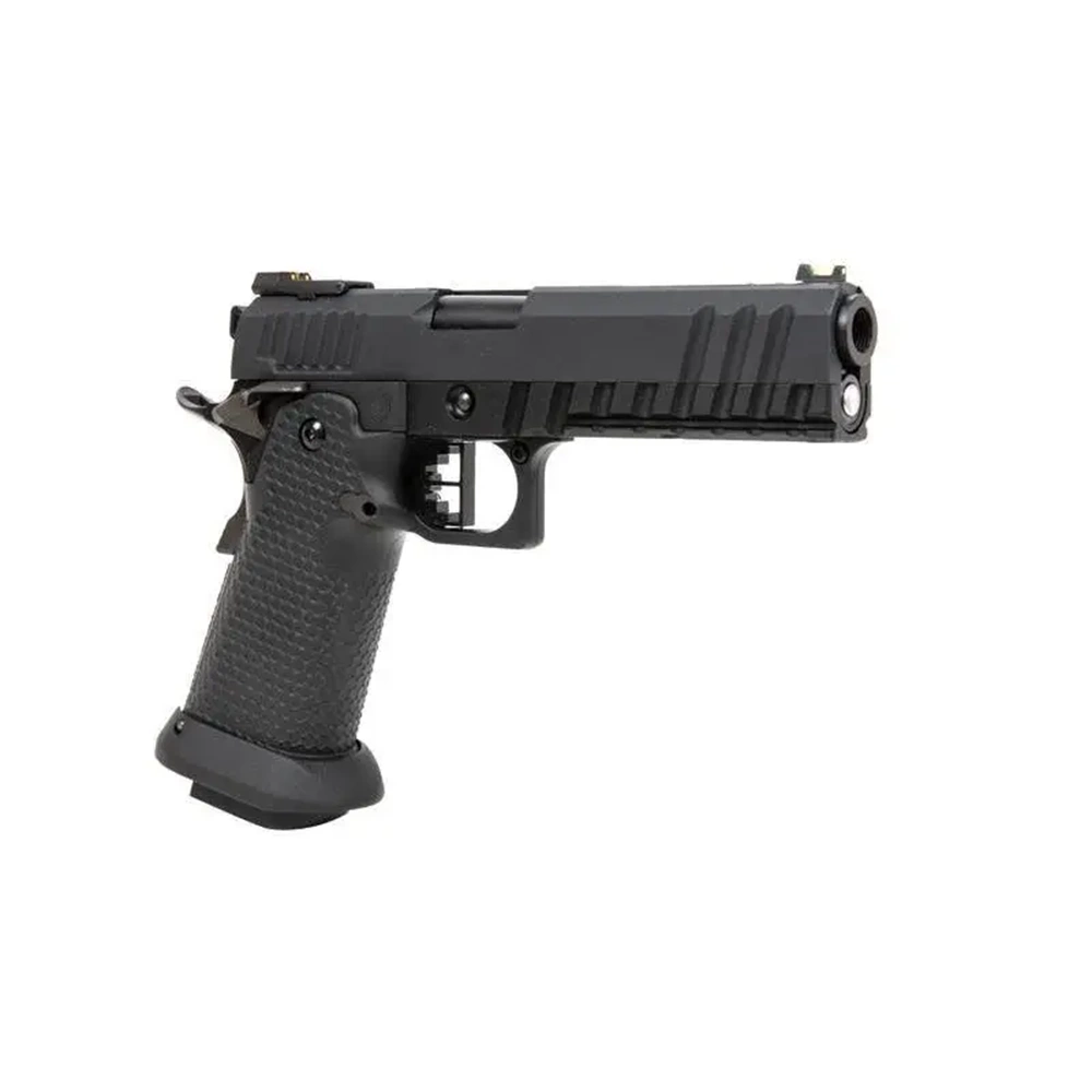 AW HX2003 Black Ace Hi-Capa Full Metal GBB Airsoft Tabanca