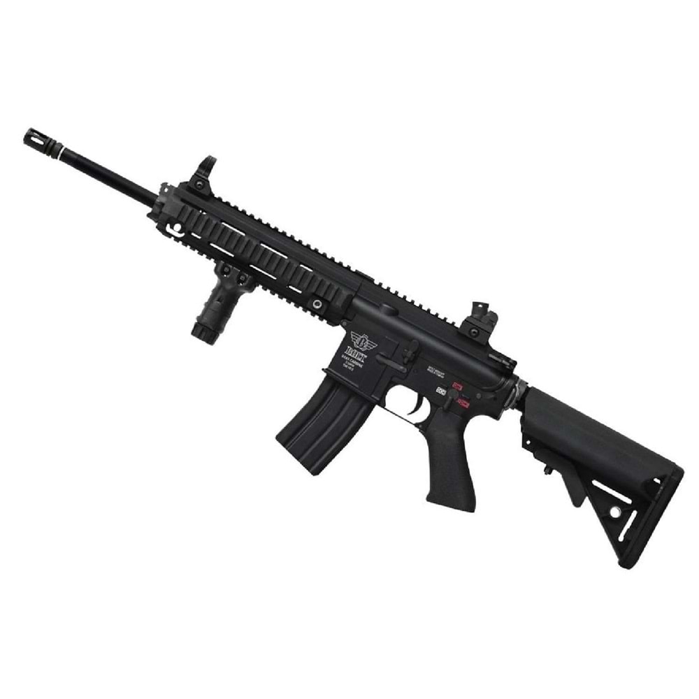 BOLT HK416 DEVGRU EXT BRSS Carbine Gerçekçi Tepmeli Siyah AEG Airsoft Tüfek