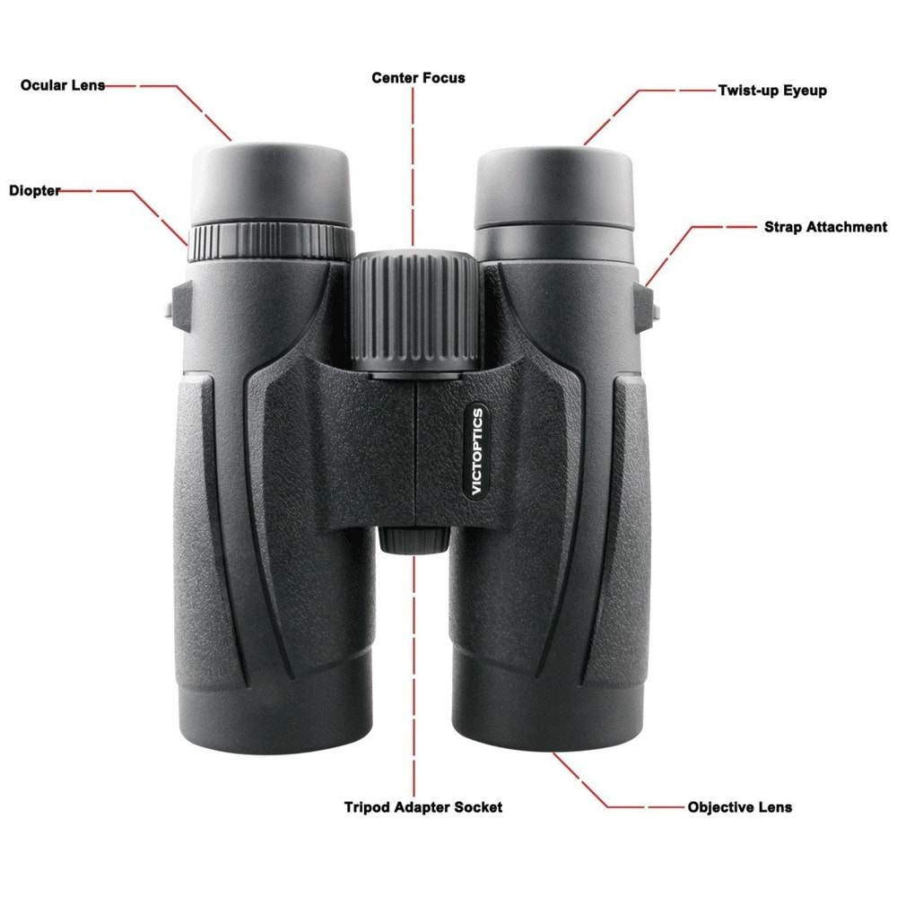 Victoptics 10x42 El Dürbünü BOSL-02