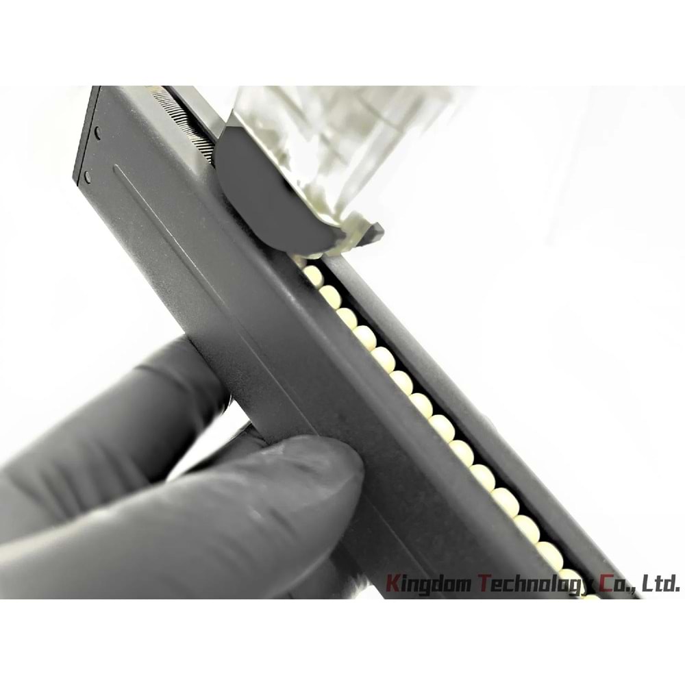 Acetech KTC Airsoft Tabanca Şarjörü Hızlı Doldurucu - G17 ve G18 Adaptörlü Speed Loader Kırmızı