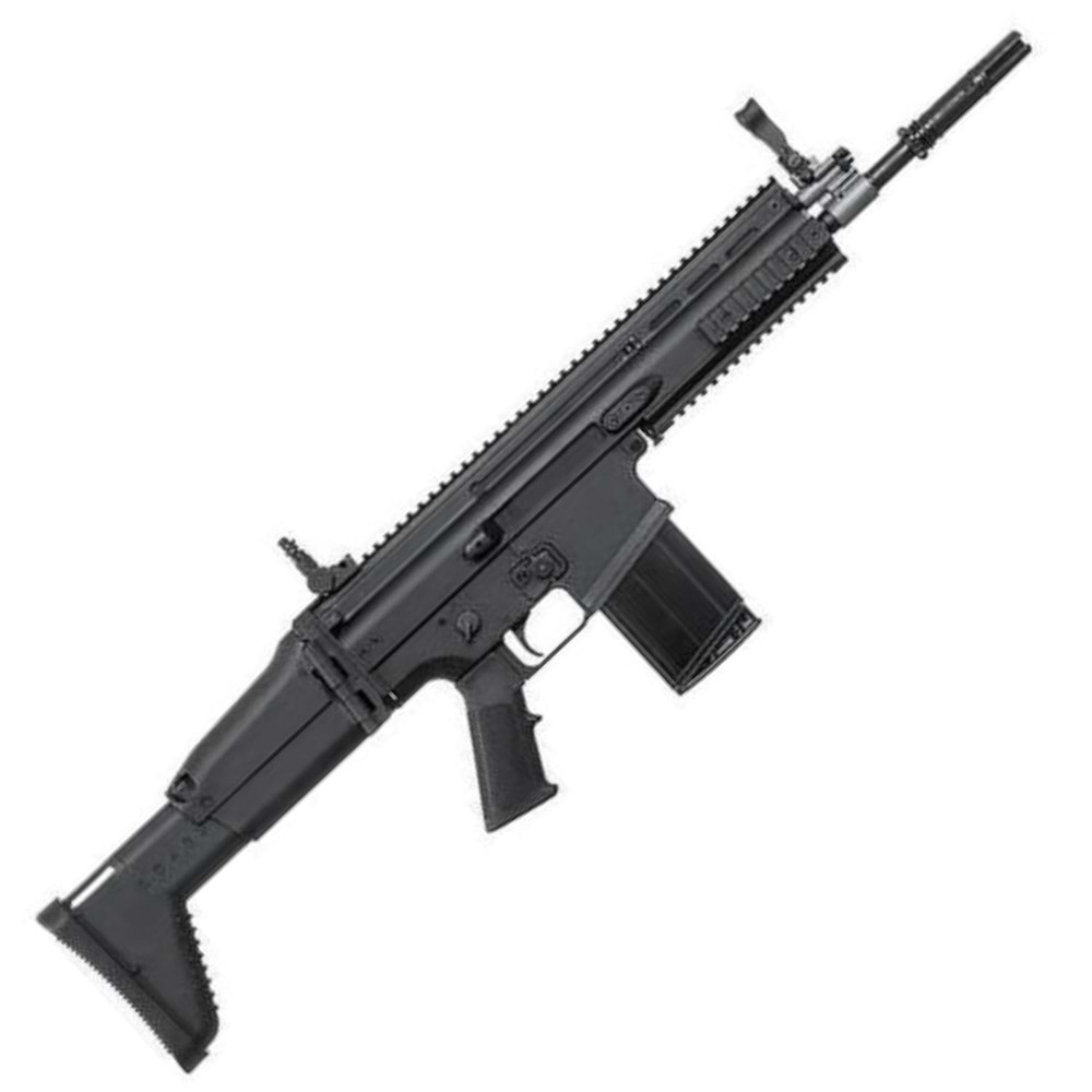 VFC F&N Lisanslı SCAR-H /MK17 BLACK GasBlowback Airsoft GBB Tüfek Siyah