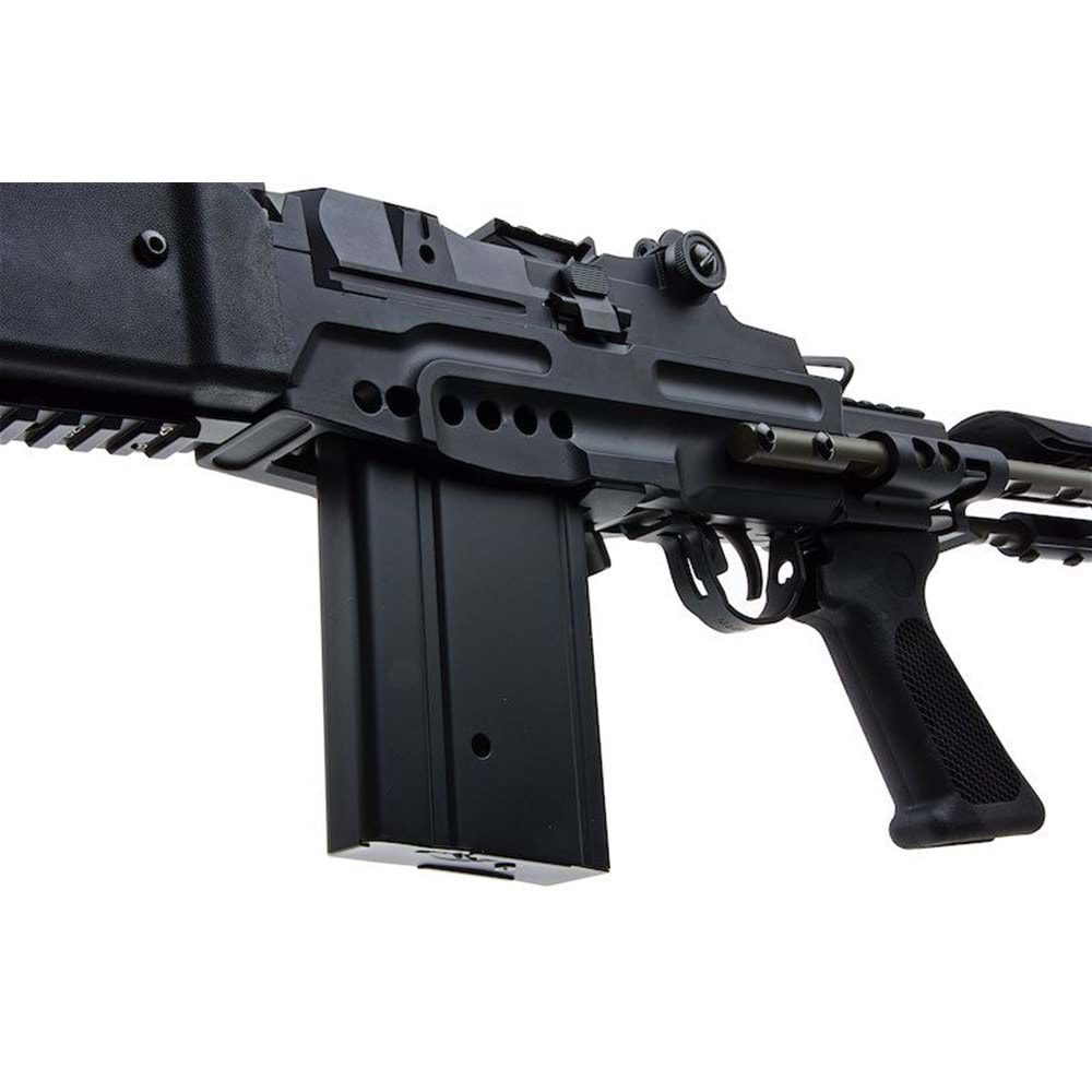 CYMA M14 EBR Black Marksman EBR Dipçikli Full Metal AEG Airsoft Tüfek
