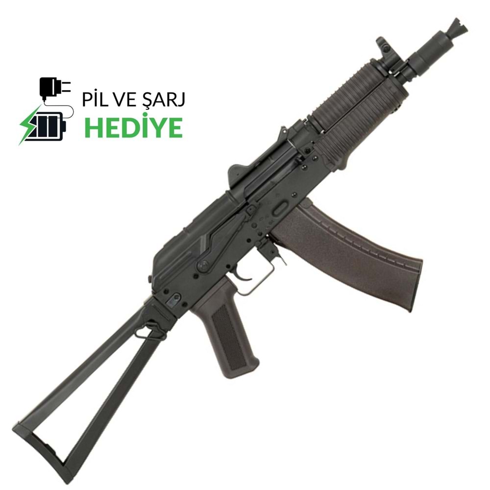 CYMA AKS-74U Stamped Metal Airsoft Tüfek Seti - CM045