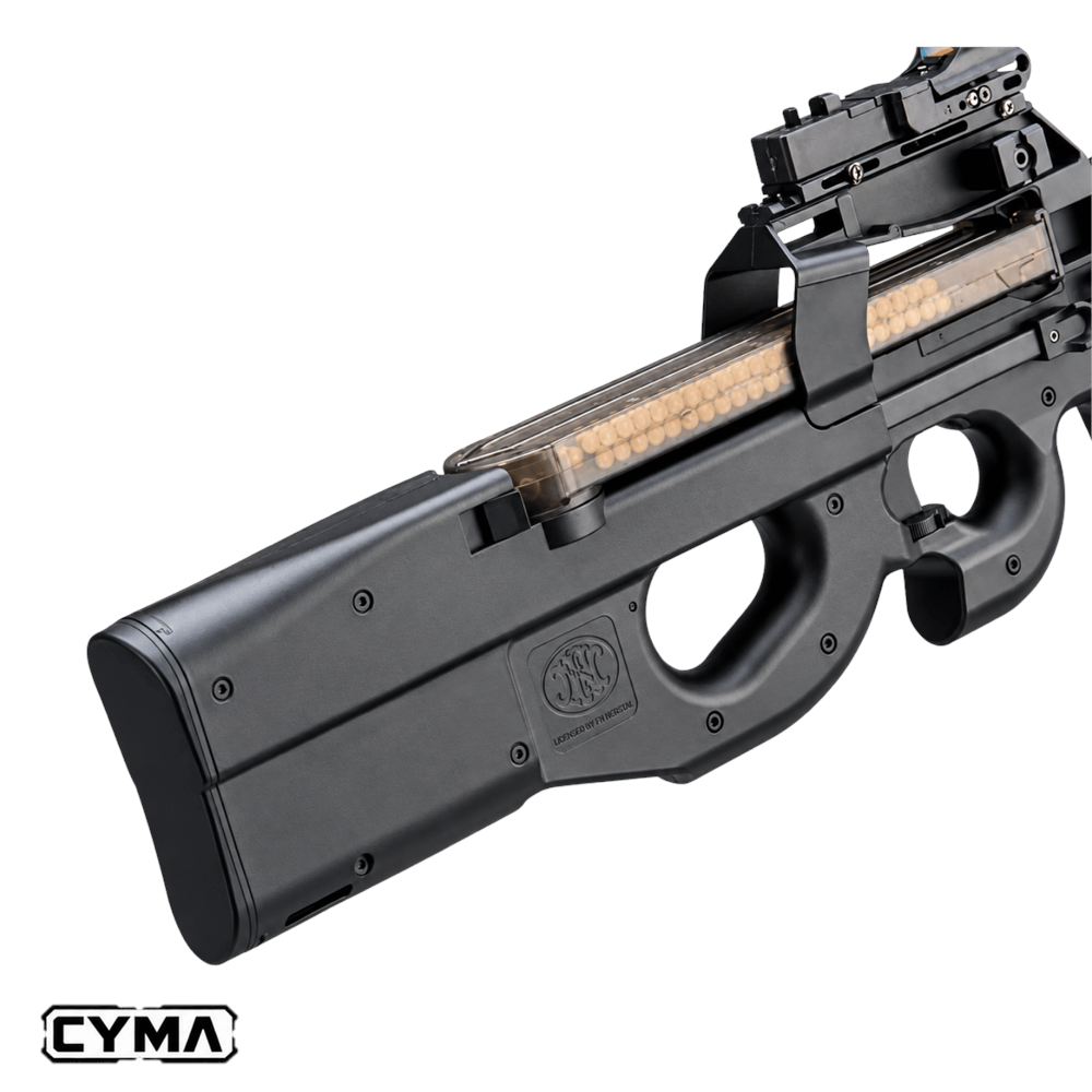 CYMA P90 RIS Raylı Siyah AEG Airsoft Tüfek