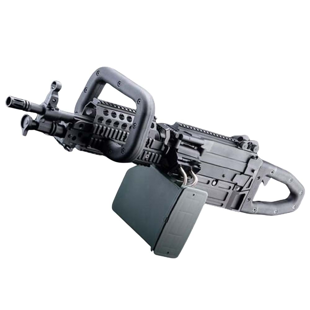 A&K Mugen M249 MK46 SAW LMG Siyah AEG Airsoft Tüfek