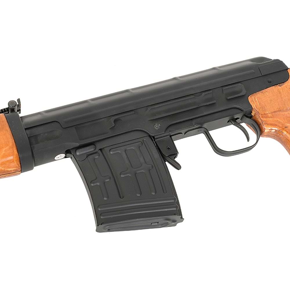 CYMA Real Wood SVD Dragunov AEG Gerçek Ağaç Airsoft Tüfek (CM057)