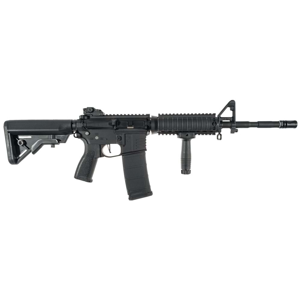 Delta Armory AR15 RIS ALPHA ETU FULL UPGRADED Airsoft Tüfek / Siyah DA-A02-ETU