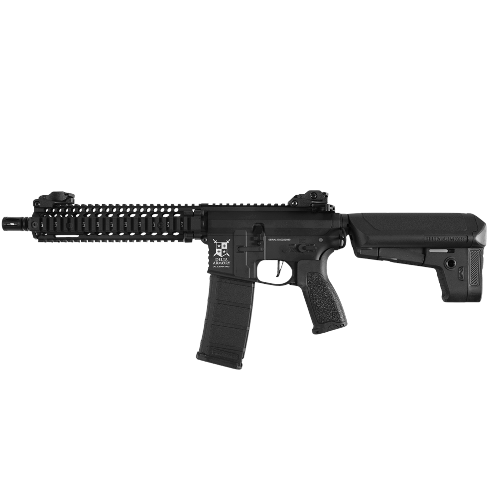 Delta Armory AR15 MK18 Alpha Full Metal SIYAH Airsoft Tüfek DA-A07