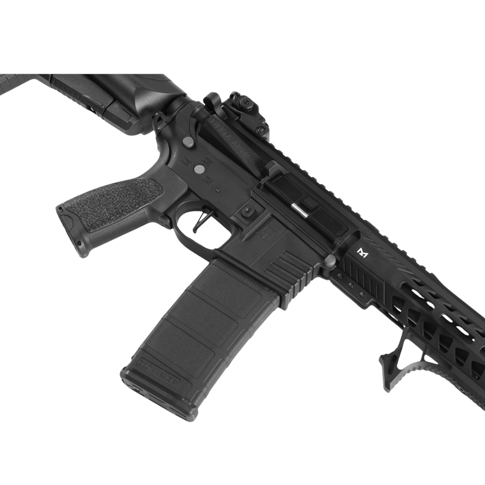 Delta Armory M4 AR15 10inch MLOK ALPHA Siyah AEG Airsoft Tüfek / Pil Şarj Setli