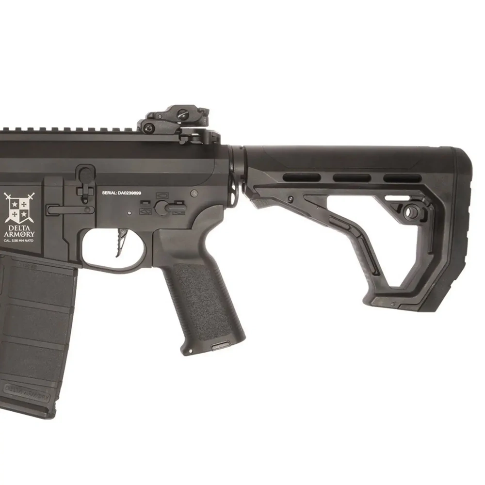 Delta Armory AR15 M-Lok Long ALPHA Siyah AEG Airsoft