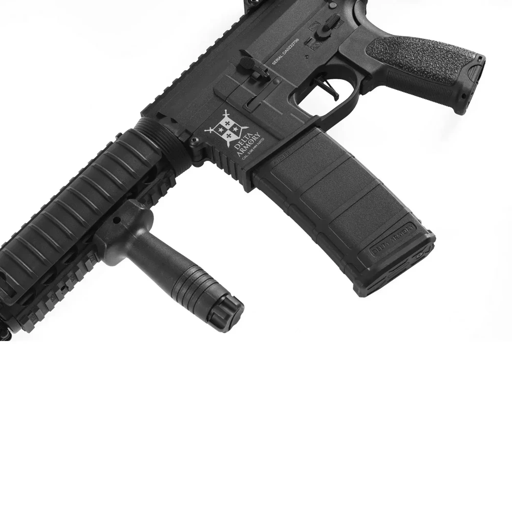 Delta Armory M4 AR15 CQB-R Charlie Siyah AEG Airsoft Tüfek Siyah / Pil Şarj Setli
