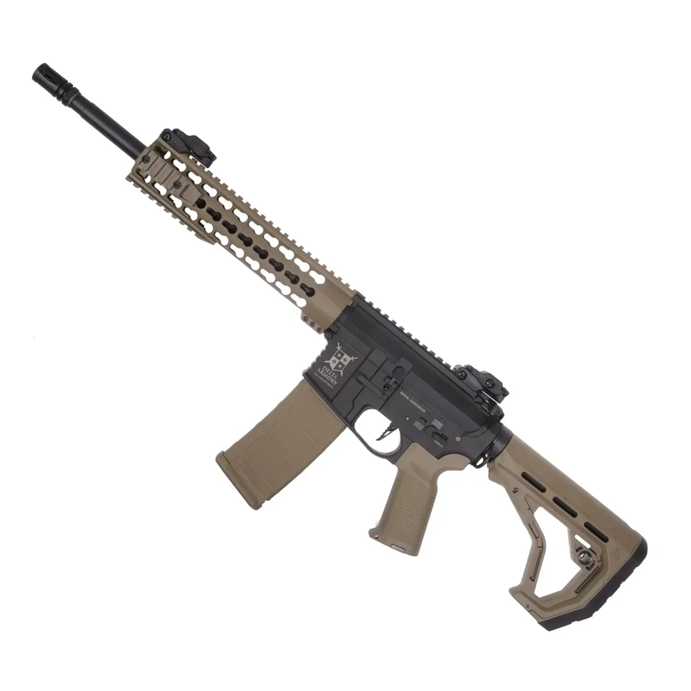 Delta Armory AR15 KeyMod 10'' Charlie EAGLE Half Tan AEG Airsoft Tüfek