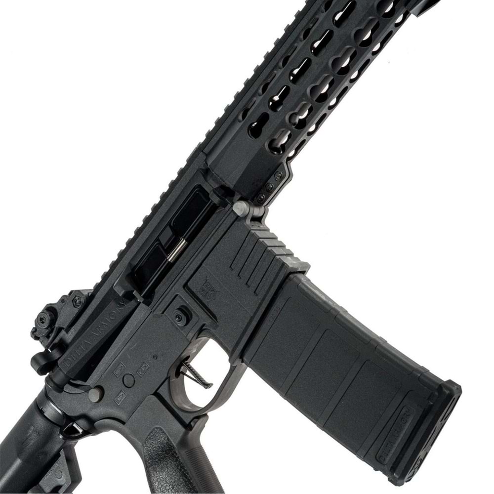 Delta Armory M4 AR15 KeyMod 10'' Charlie PiL ŞARJ SET Airsoft Tüfek Siyah DA-C04
