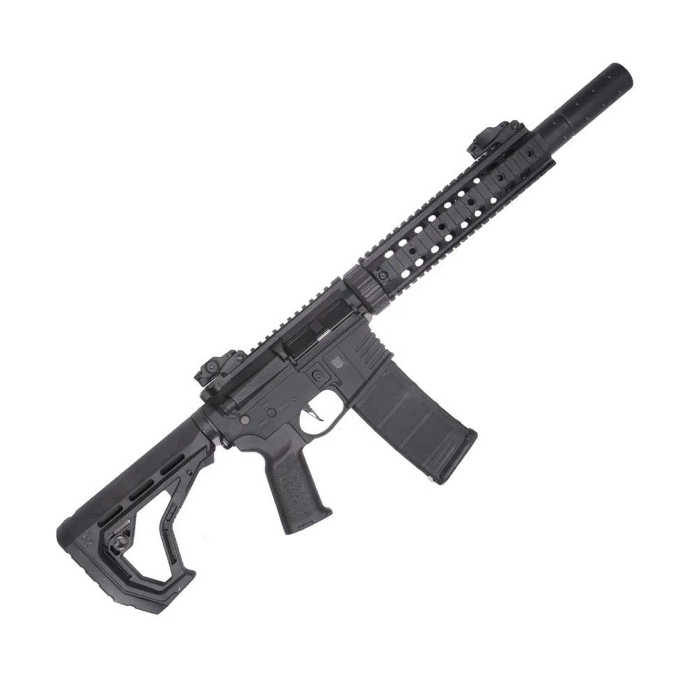 Delta Armory AR15 Charlie SilentOps 9'' EAGLE Siyah AEG Airsoft Tüfek