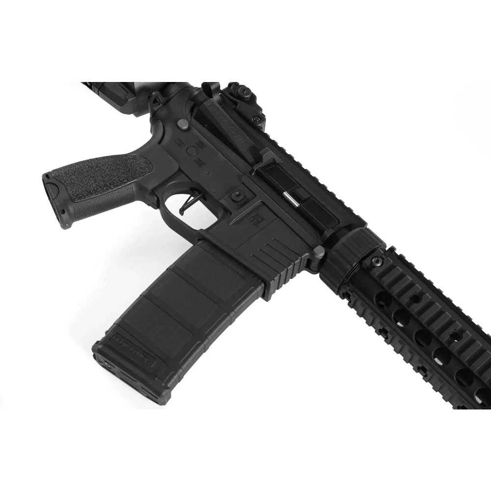 Delta Armory AR15 SilentOps 9'' Charlie Siyah AEG Airsoft Tüfek / Pil Şarj Setli