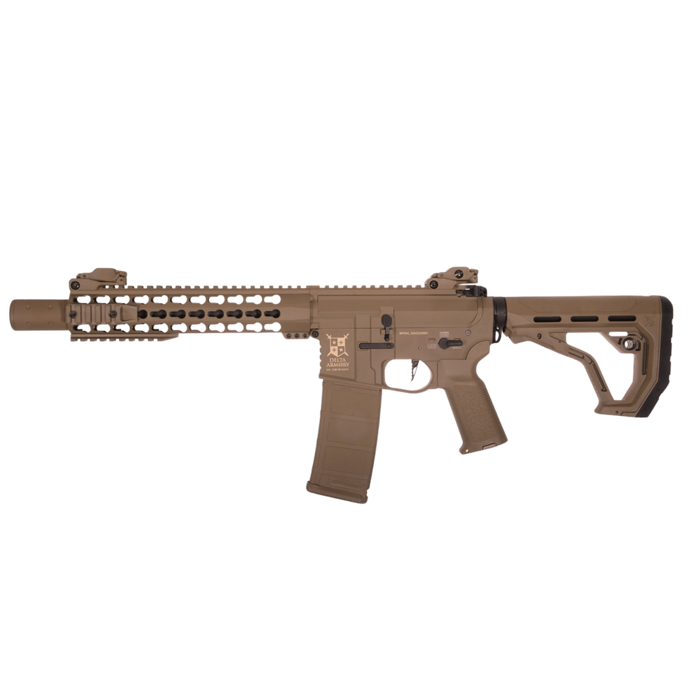Delta Armory Airsoft Rifle AR15 KeyMod 10'' Charlie EAGLE Tüfek FULL TAN