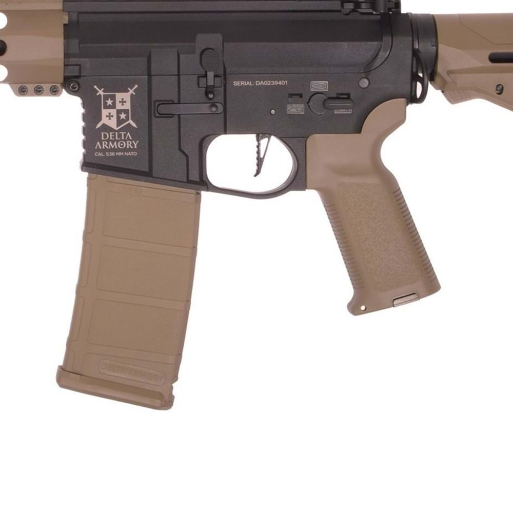 Delta Armory Airsoft Rifle AR15 KeyMod 10'' Charlie EAGLE Tüfek Half Tan