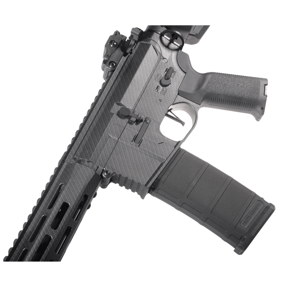 Delta Armory M4 AR15 M-LOK SilentOps 10'' Charlie CARBON Airsoft Tüfek SET