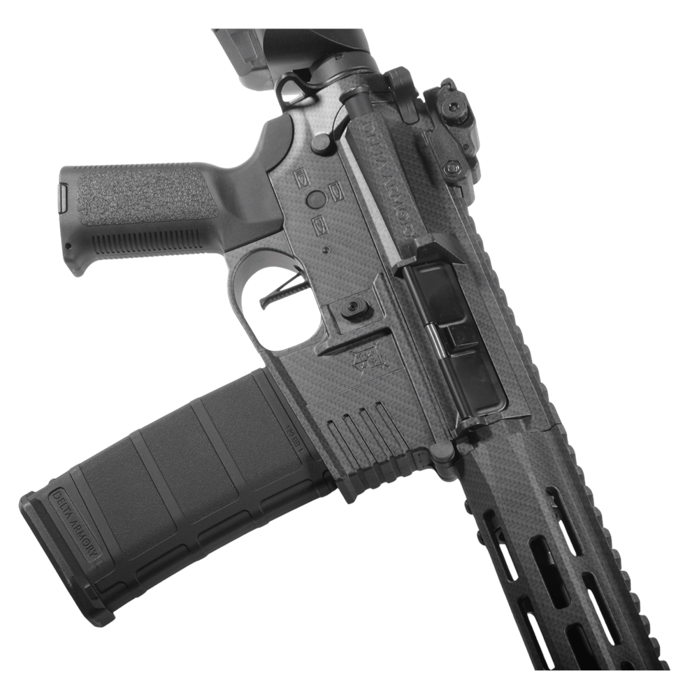 Delta Armory M4 AR15 M-LOK SilentOps 10'' Charlie CARBON Airsoft Tüfek SET