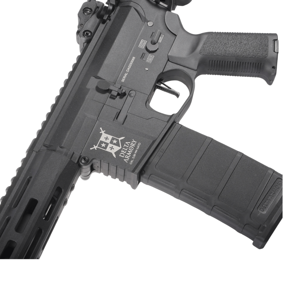 Delta Armory M4 AR15 M-LOK 10'' Charlie EAGLE Airsoft Tüfek - Siyah DA-C09-EGL