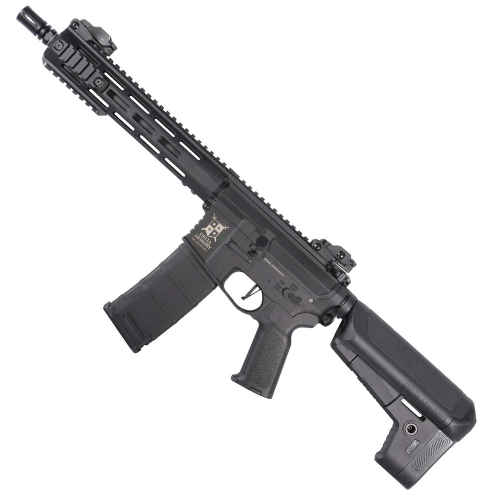 Delta Armory M4 AR15 M-LOK 10'' Charlie Siyah Airsoft Tüfek SET DA-C09