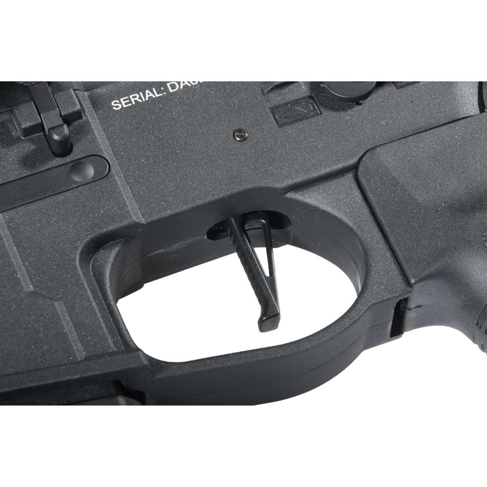 Delta Armory M4 AR15 M-LOK SilentOps 8'' Charlie Siyah Airsoft Tüfek SET DA-C10