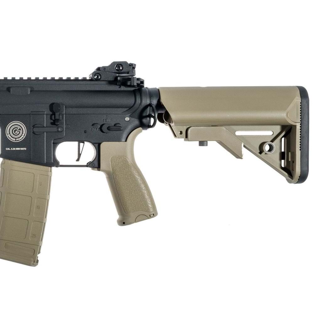 Delta Armory Grand Power AR15 KeyMod 10'' Charlie PIL SARJ SET Airsoft Tüfek / Half TAN DA-GP-C04-HT