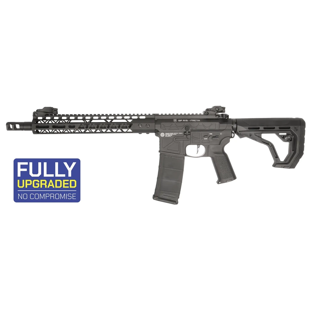 Delta Armory FREYA R15 Gen2 SKELETON 13'' FULL METAL Siyah AEG Airsoft Tüfek