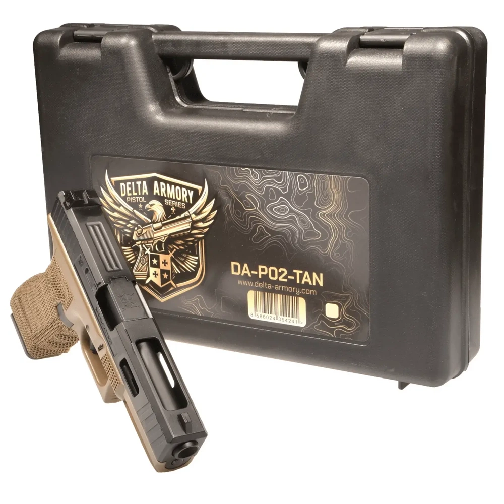 Delta Armory Airsoft G17 Tabanca P02 TAN *ÇANTA HEDİYELİ DA-P02-TAN
