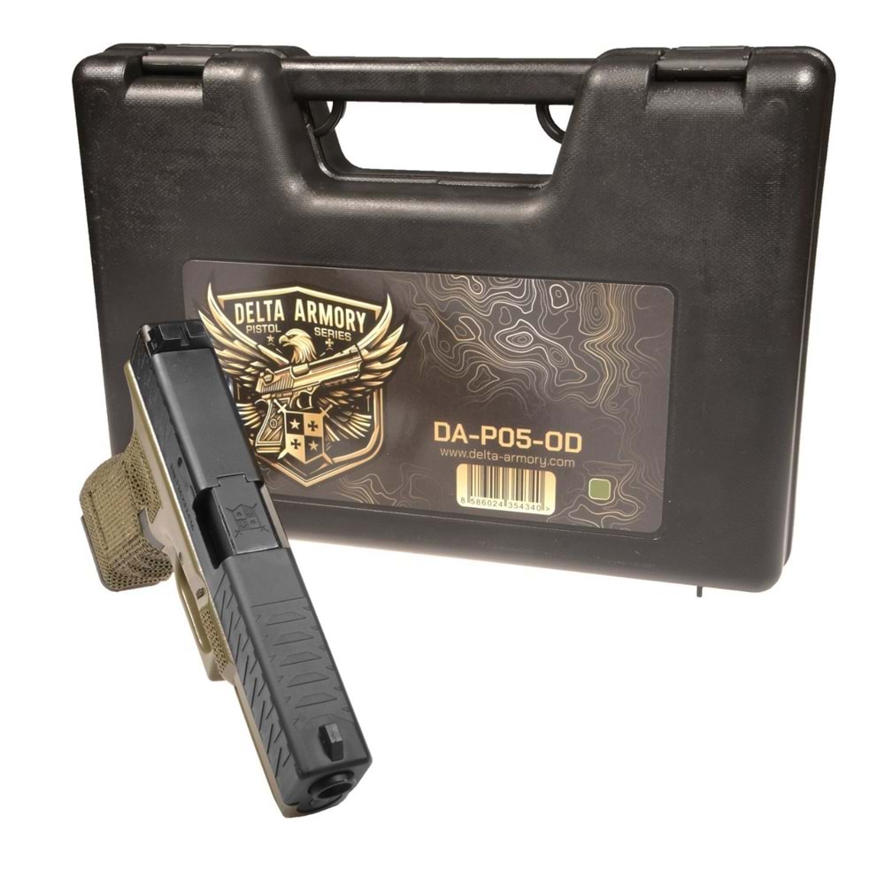 Delta Armory Airsoft G17 Tabanca P05 OLIVE *ÇANTA HEDİYELİ DA-P05-OD