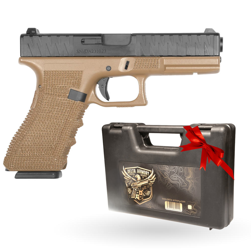 Delta Armory Airsoft G17 Tabanca P05 TAN *ÇANTA HEDİYELİ DA-P05-TAN