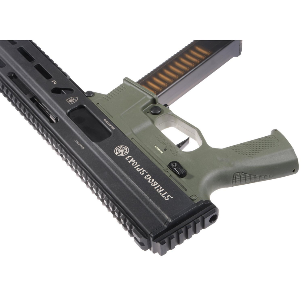 Delta Armory STRIBOG SP10A3 Yeşil UPGRADE Charlie Airsoft Tufek & Dipçik Setli