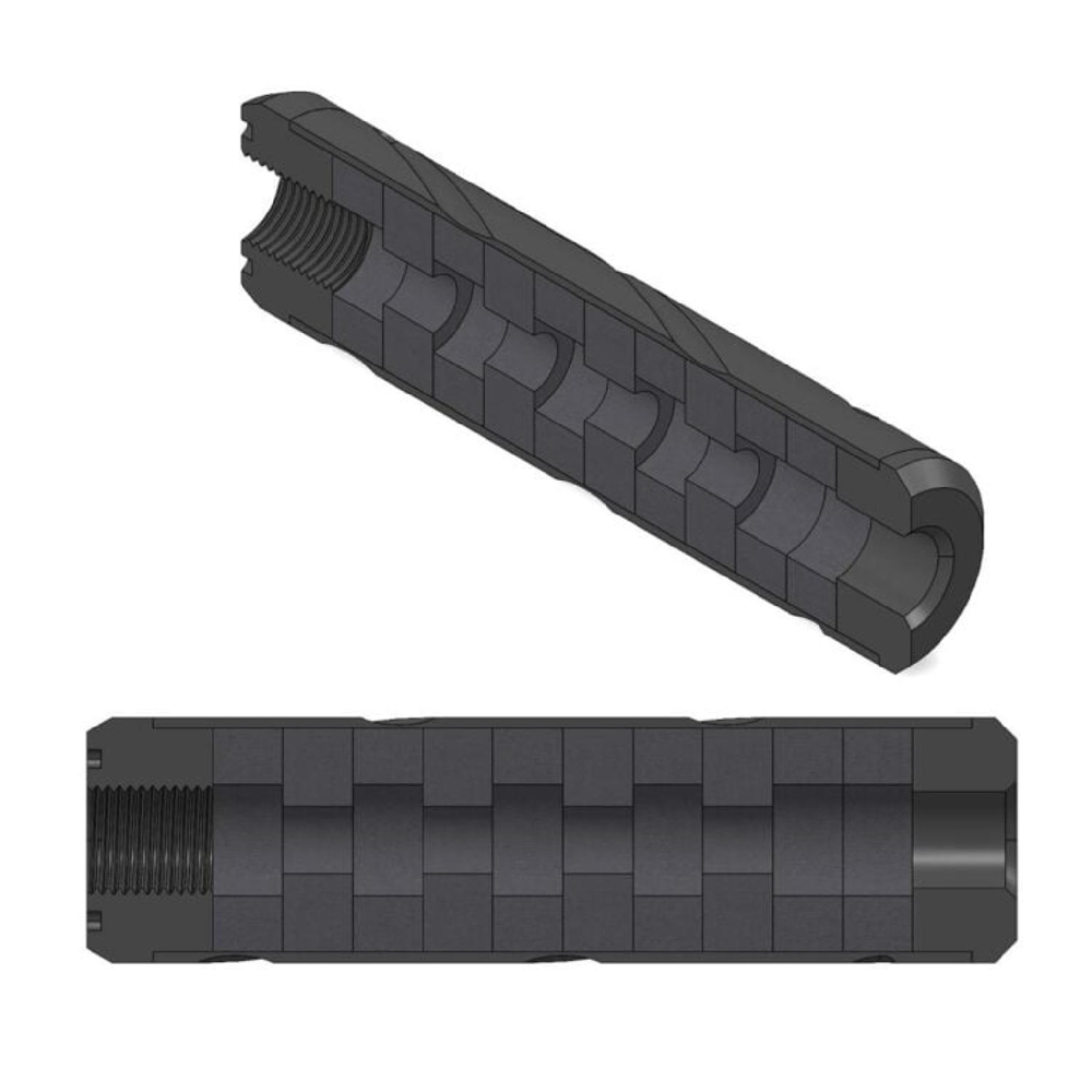 Novritsch Integrated Standart Supressor / Airsoft Susturucu V2 E179S-B