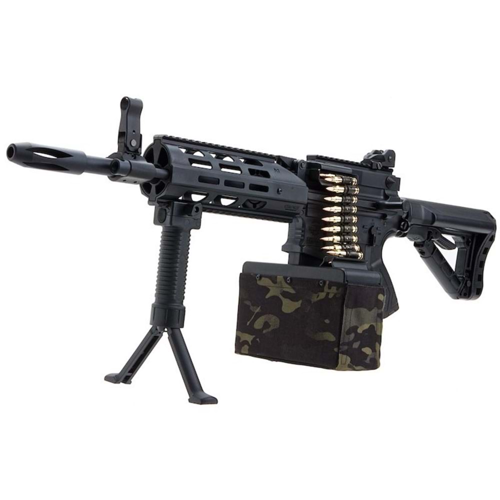 GuayGuay LMG Siyah Combat Machine CM16 Stealth G&G (EGC-16P-LMG-SNB-NCM)