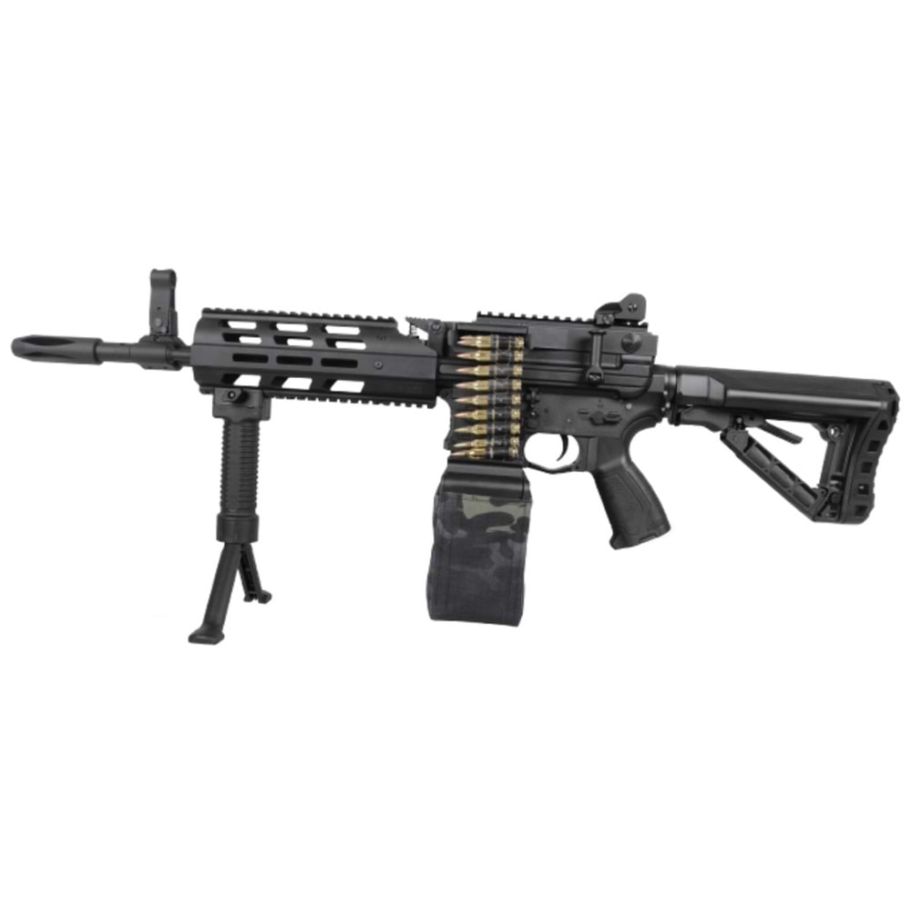 GuayGuay LMG Siyah Combat Machine CM16 Stealth G&G (EGC-16P-LMG-SNB-NCM)