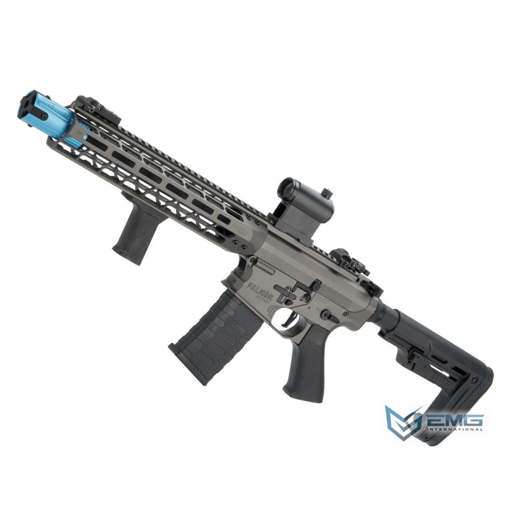EMG Falkor Blitz SBR GREY AR15 Airsoft AEG Tüfek SilverEdge2.0