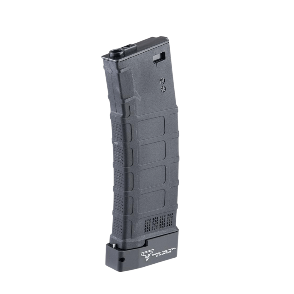 EMG TTI Lisanslı M4/M16 Serisi Airsoft AEG Tüfekler için 220BB Mid-Cap Şarjör, Extended BLACK