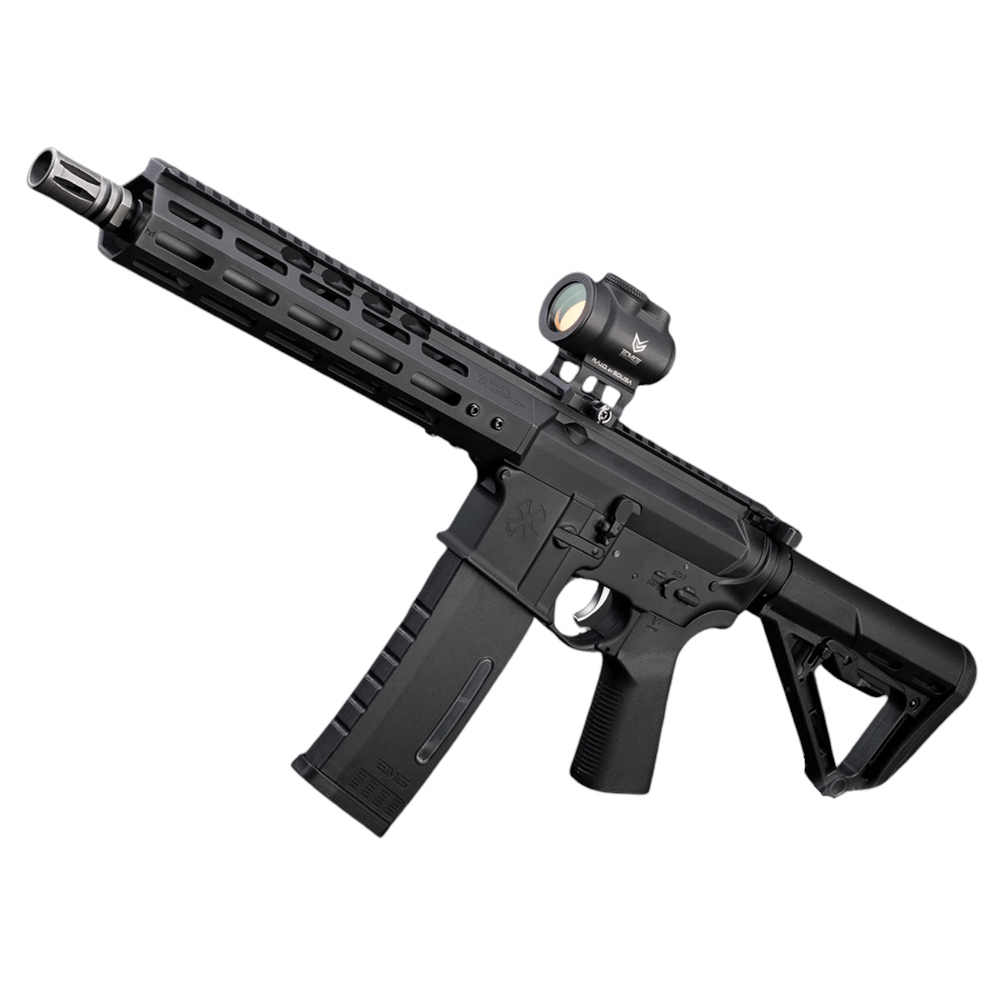 EMG Noveske Chainsaw EDGE II NSR BLACK Gen4 10'' RIS Kestrel-V2 VizMix HopUp Airsoft Tüfek