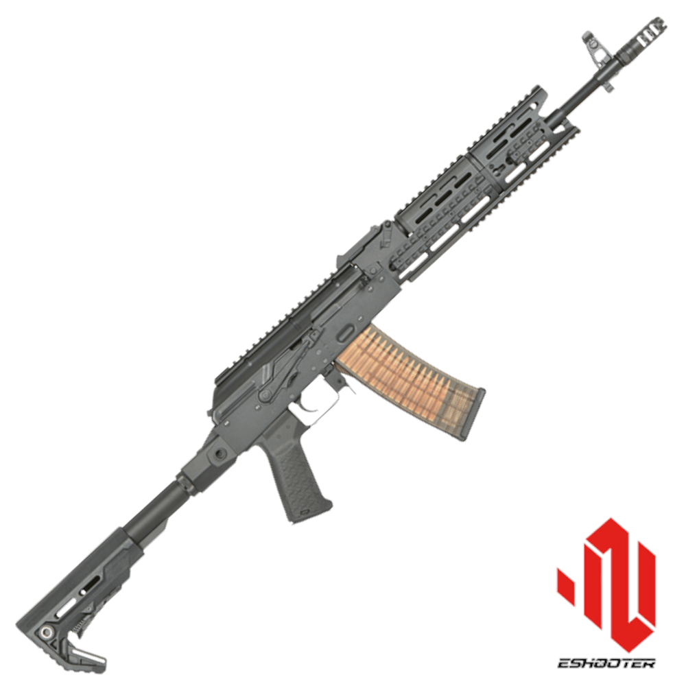 EMG Strike Industries AK-TRAX BLACK Airsoft Modern AK74 Eshooter ETU sistem