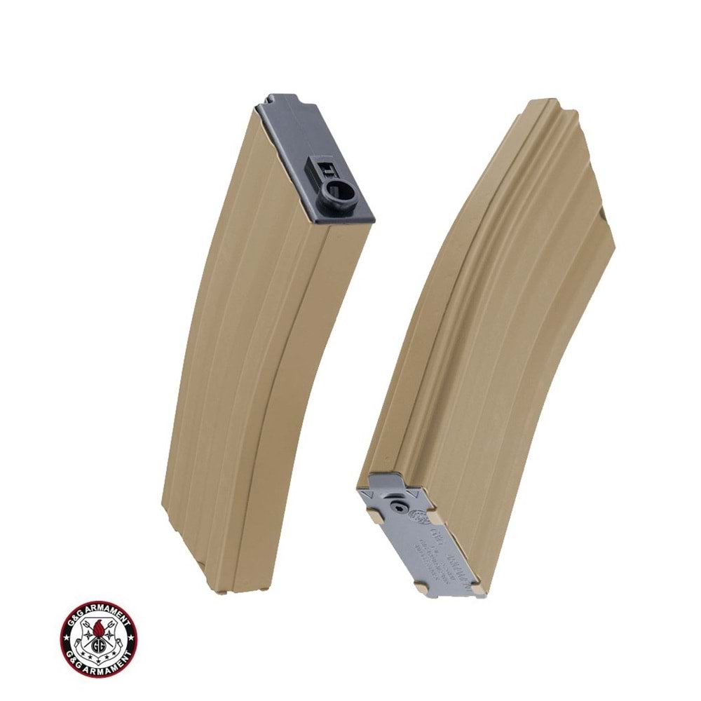 GG GR16 Standart 30BB M4/M16 Serisi AEG Airsoft Şarjör - TAN