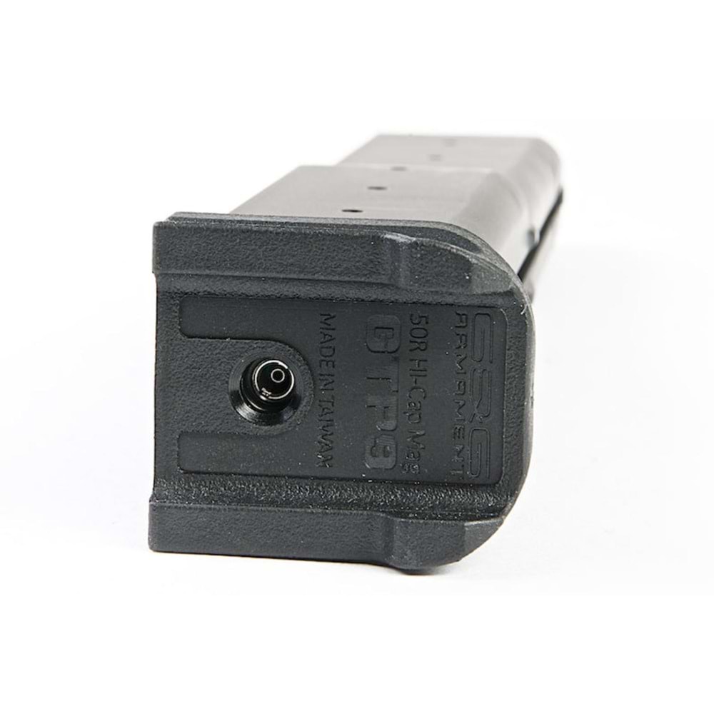GuayGuay GTP9 Tabanca ve SMC9 Tüfek için 50BB HICAPA Gas Magazine Yedek Şarjör G-08-181