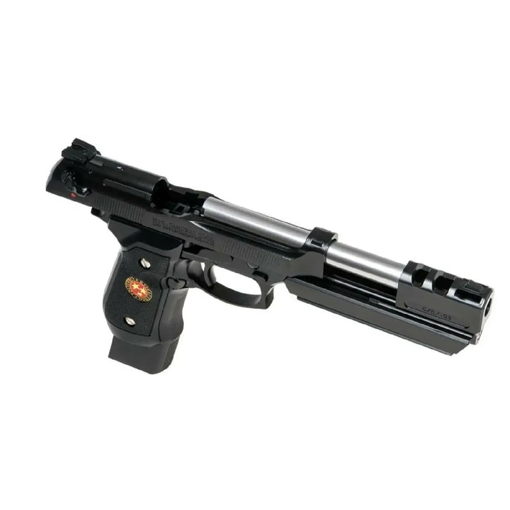 WE-Tech Custom Barry Burton BioHazard M92 Gen 1 Siyah GBB Airsoft Tabanca